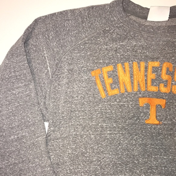 Champion Tennessee Sweatshirt Size Large Unisex Gray & Orange Colors - Picture 3 of 12